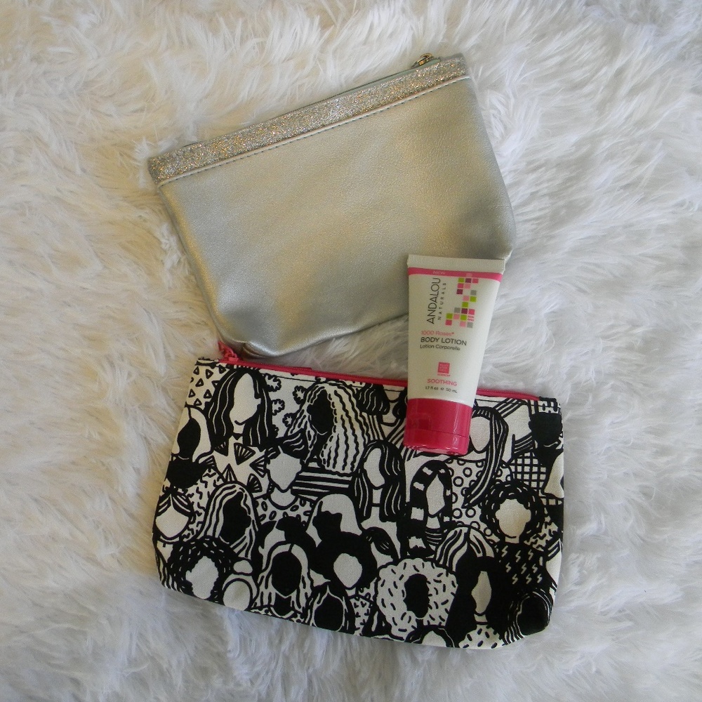 Never Used Makeup Bag&Lotion Bundle